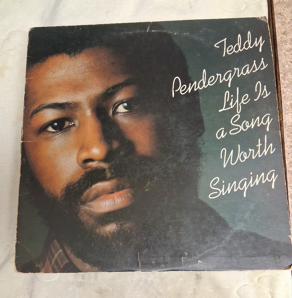 Teddy Pendergrass Vinyl Record LP LIFE IS A SONG WORTH SINGING